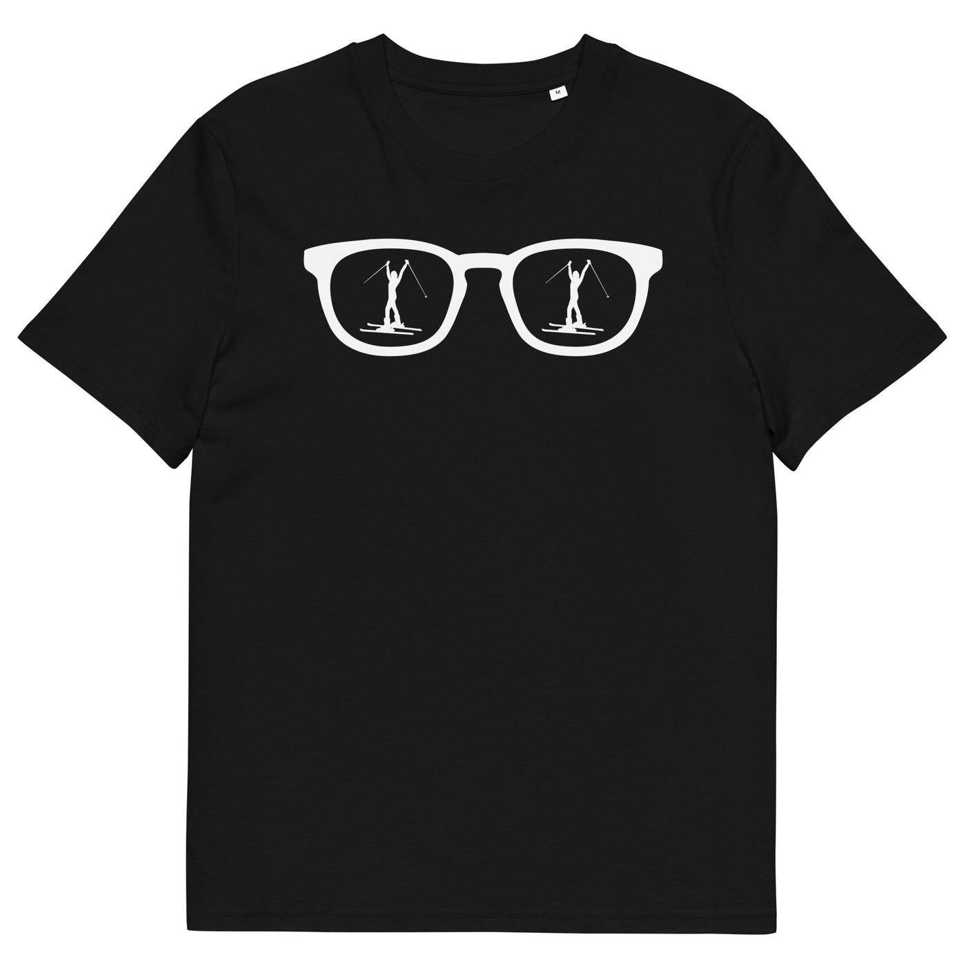 Sonnenbrille und Skifahren 1 - Herren Premium Organic T-Shirt klettern ski xxx yyy zzz Black