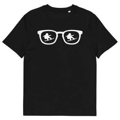 Sonnenbrille und Snowboarding - Herren Premium Organic T-Shirt snowboarden xxx yyy zzz Black