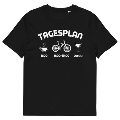 Tagesplan - Herren Premium Organic T-Shirt e-bike xxx yyy zzz Black