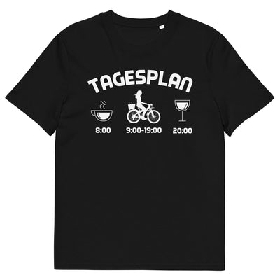 Tagesplan - Herren Premium Organic T-Shirt fahrrad xxx yyy zzz Black