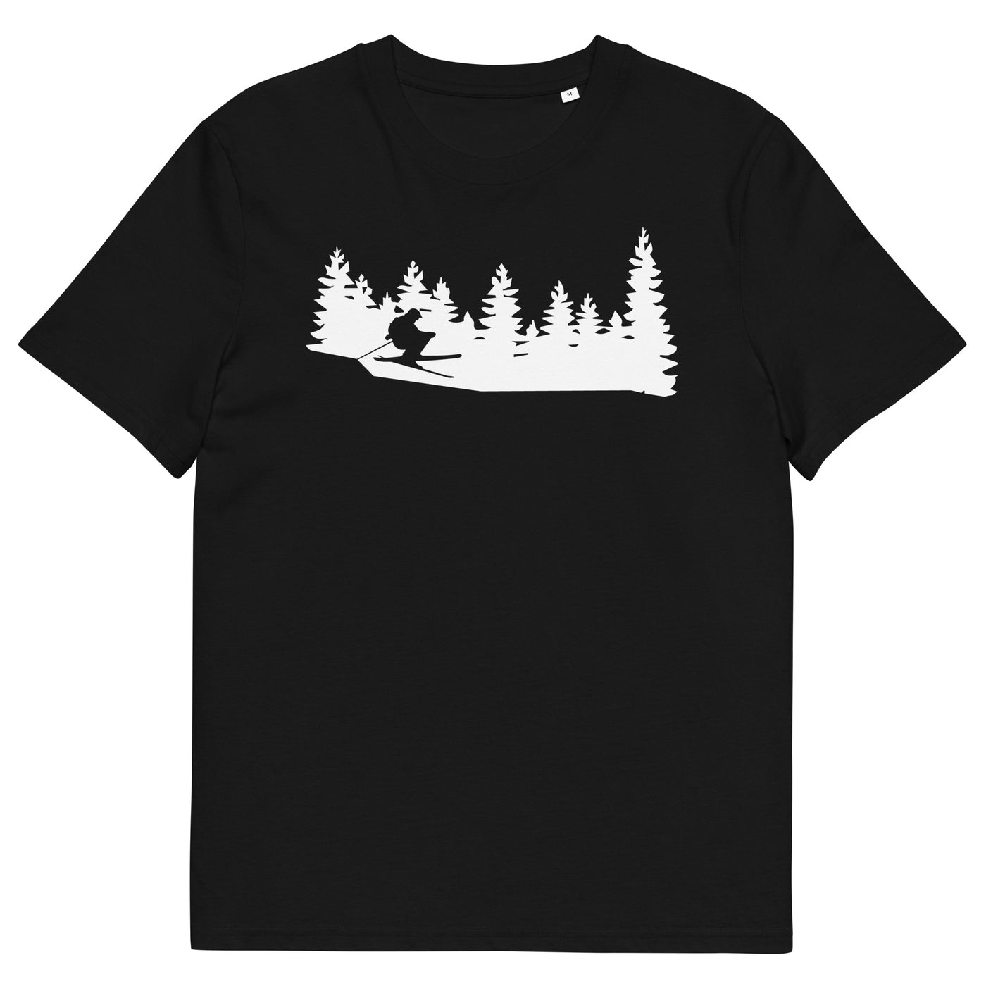 Bäume - Skifahren - Herren Premium Organic T-Shirt klettern ski xxx yyy zzz Black