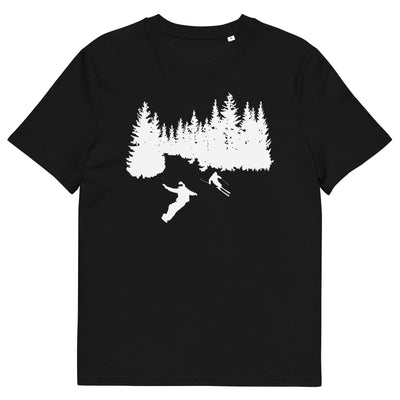 Bäume - Snowboarding - Skifahren - Herren Premium Organic T-Shirt klettern ski xxx yyy zzz Black