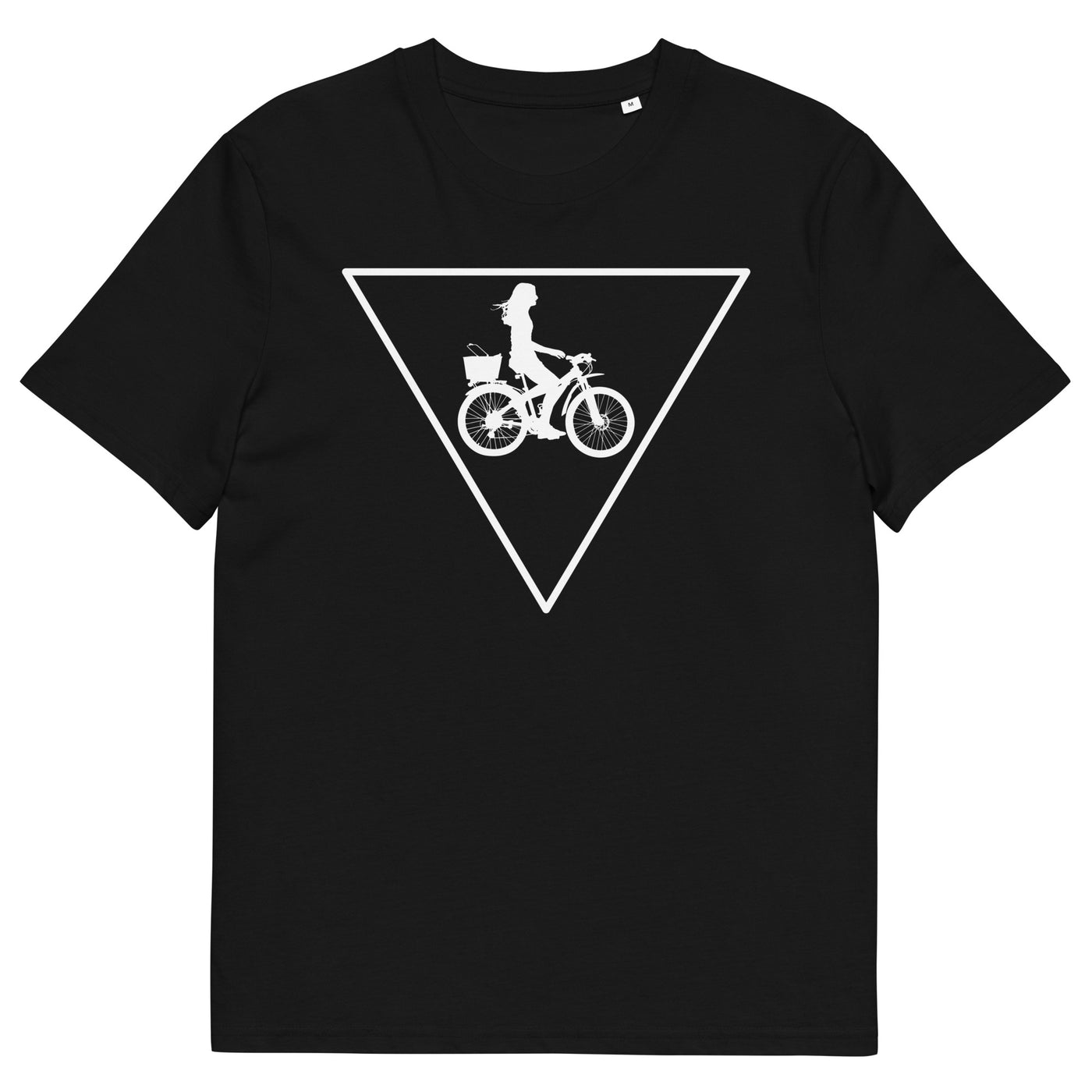 Dreieck und Radfahren - Herren Premium Organic T-Shirt fahrrad xxx yyy zzz Black