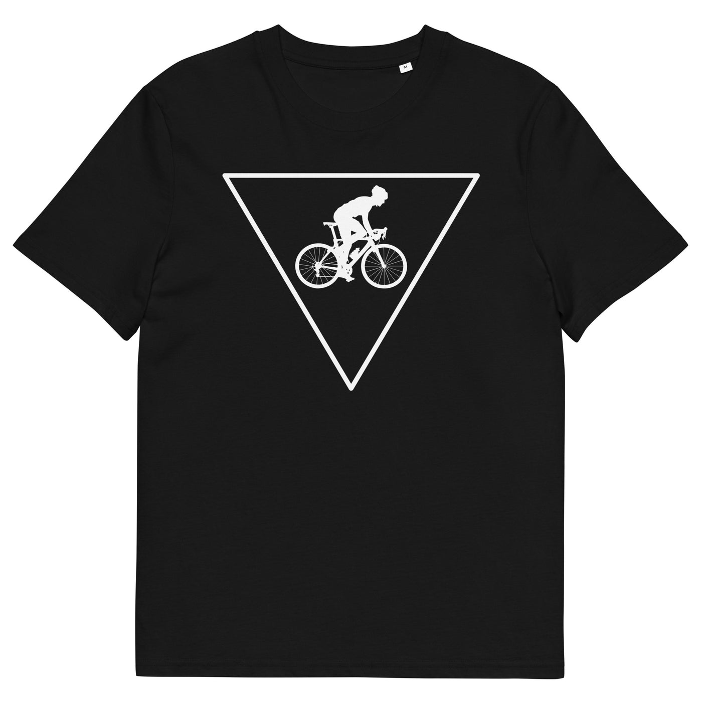 Dreieck und Radfahren - Herren Premium Organic T-Shirt fahrrad xxx yyy zzz Black