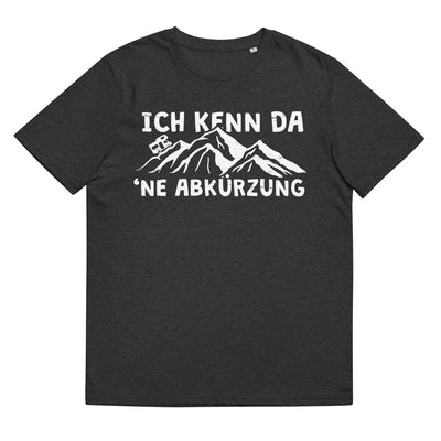 Ich kenn da ne Abkürzung - Wohnmobil - Herren Premium Organic T-Shirt camping xxx yyy zzz Dark Heather Grey