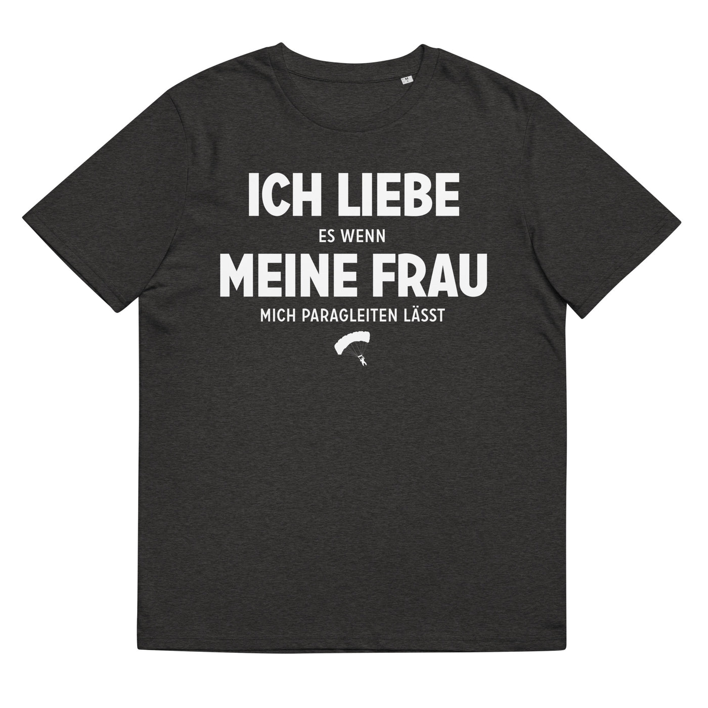 Ich Liebe Es Wenn Meine Frau Mich Paragleiten Lasst - Herren Premium Organic T-Shirt berge xxx yyy zzz Dark Heather Grey