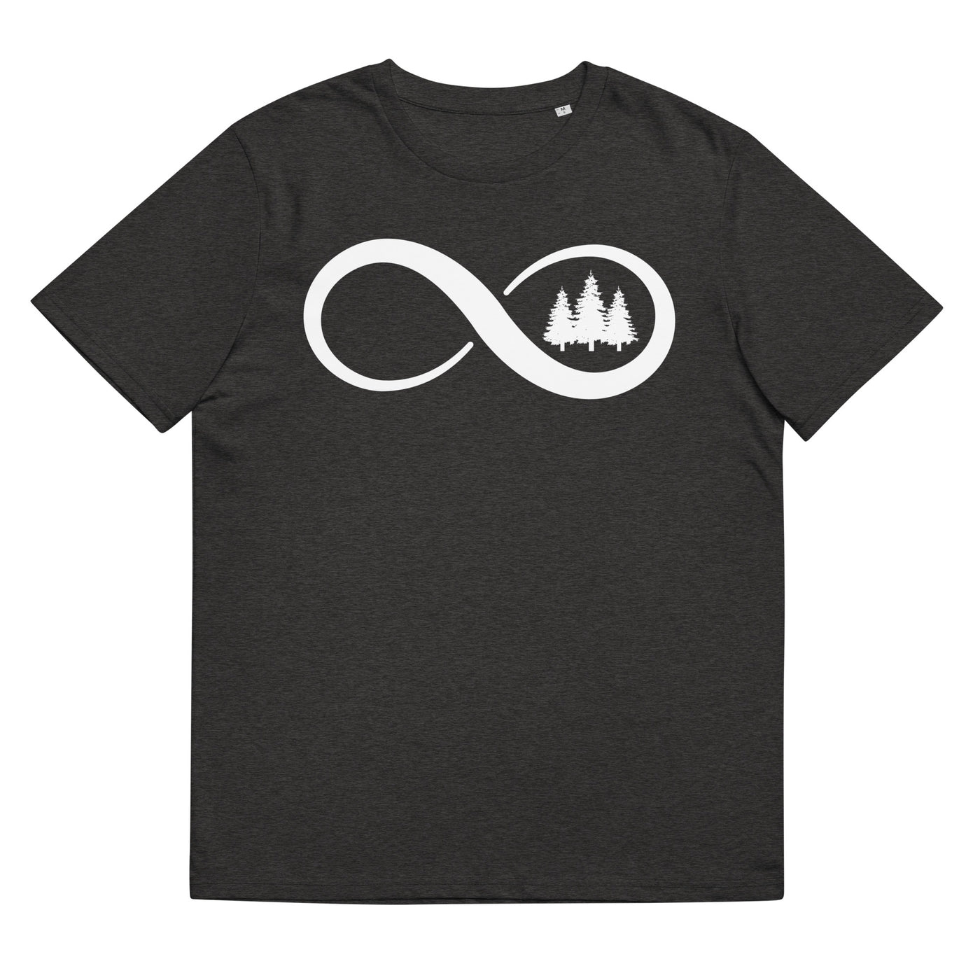 Infinity and Tree - Herren Premium Organic T-Shirt camping xxx yyy zzz Dark Heather Grey