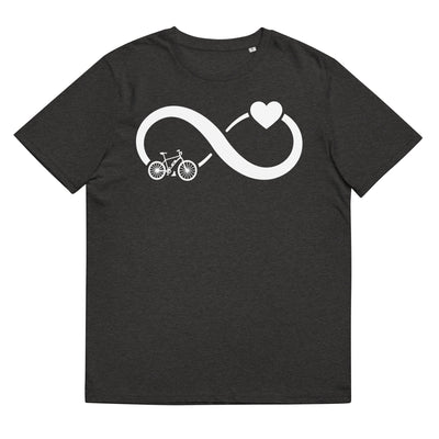 Infinity Heart and E-Bike - Herren Premium Organic T-Shirt e-bike xxx yyy zzz Dark Heather Grey