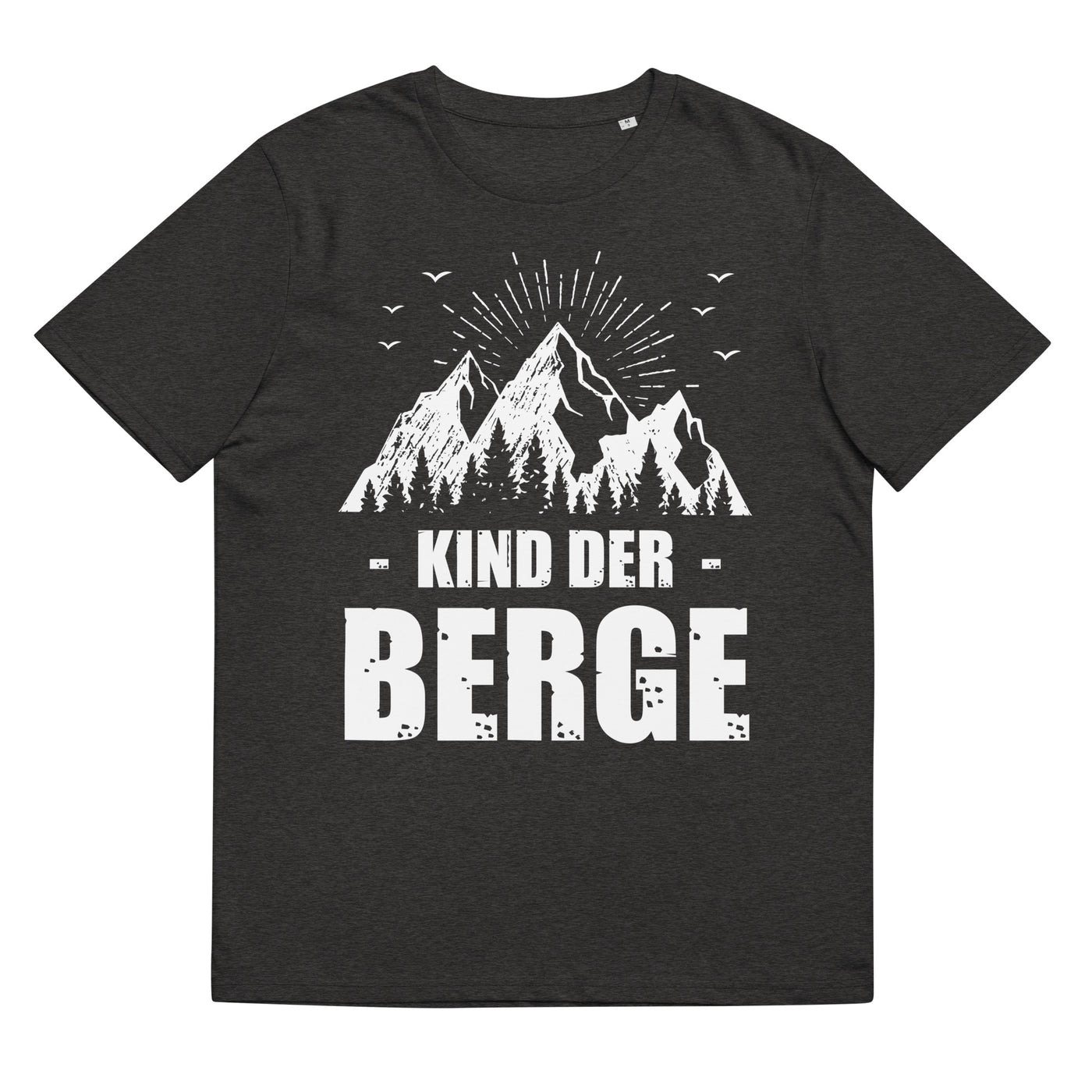 Kind Der Berge - Herren Premium Organic T-Shirt berge xxx yyy zzz Dark Heather Grey