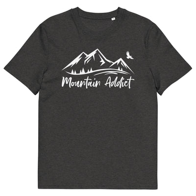 Berge Addict - Herren Premium Organic T-Shirt berge xxx yyy zzz Dark Heather Grey