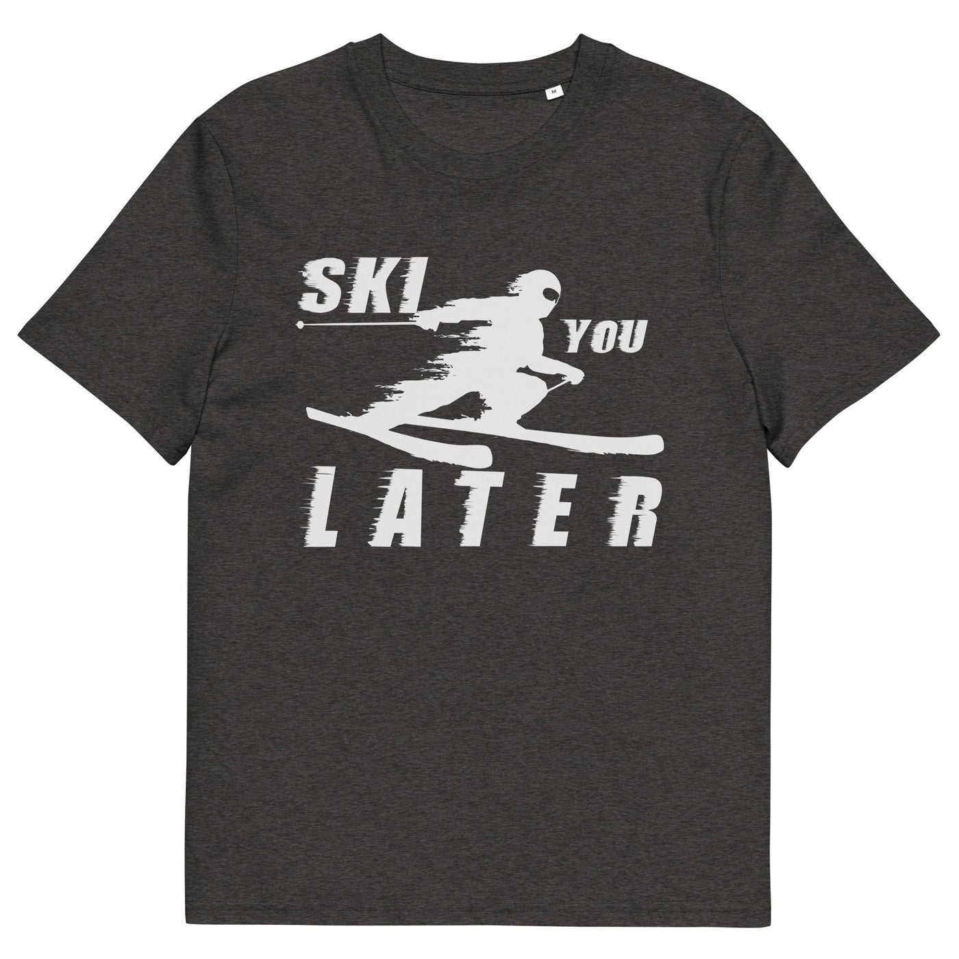 Ski you Later - Herren Premium Organic T-Shirt klettern ski xxx yyy zzz Dark Heather Grey