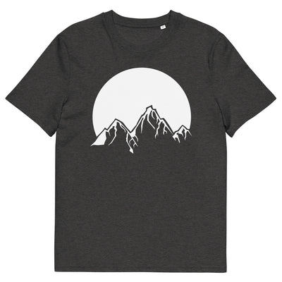 Sonne - Berge - Herren Premium Organic T-Shirt berge xxx yyy zzz Dark Heather Grey