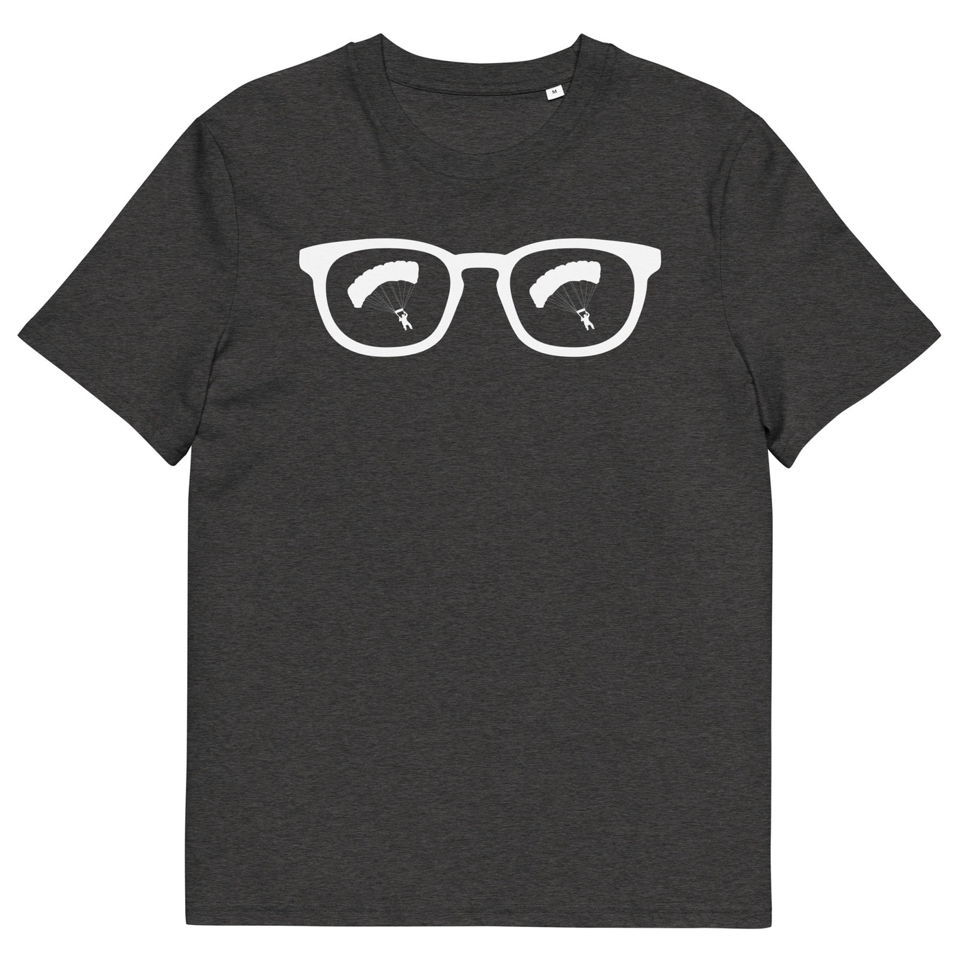 Sonnenbrille und Paragleiten - Herren Premium Organic T-Shirt berge xxx yyy zzz Dark Heather Grey