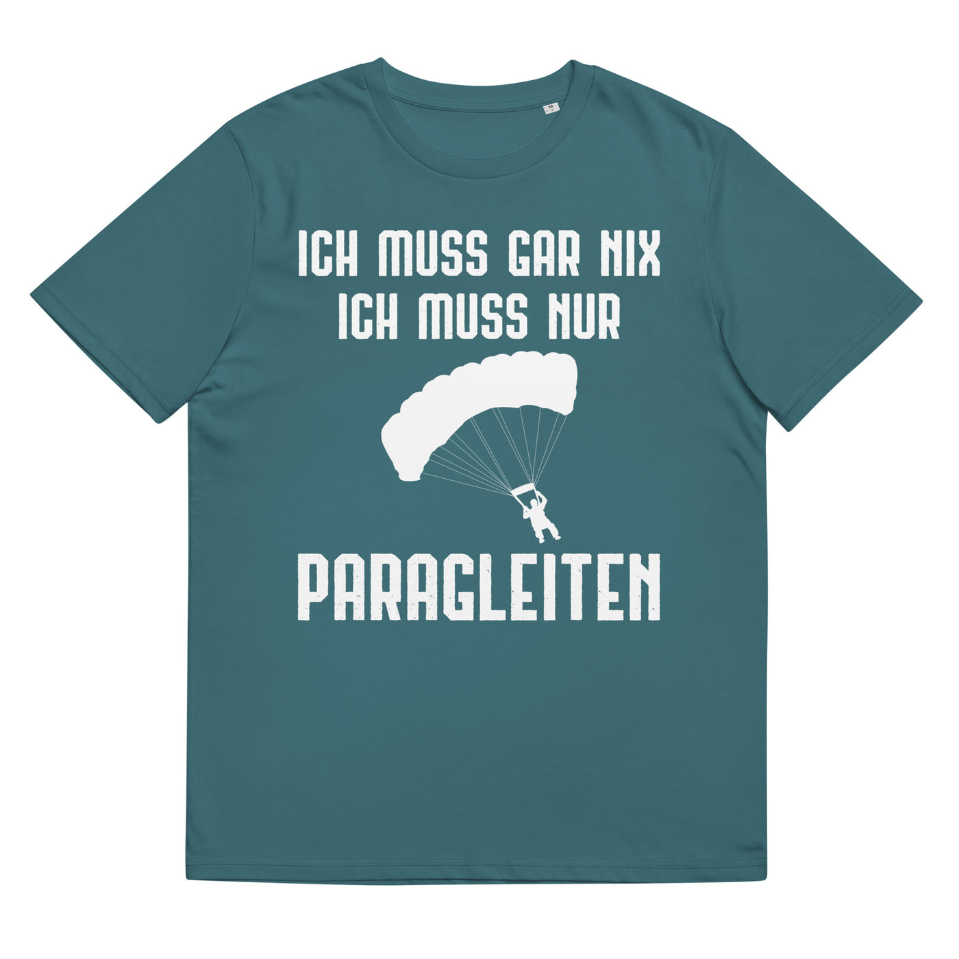 Ich Muss Gar Nix Ich Muss Nur Paragleiten - Herren Premium Organic T-Shirt berge xxx yyy zzz Stargazer