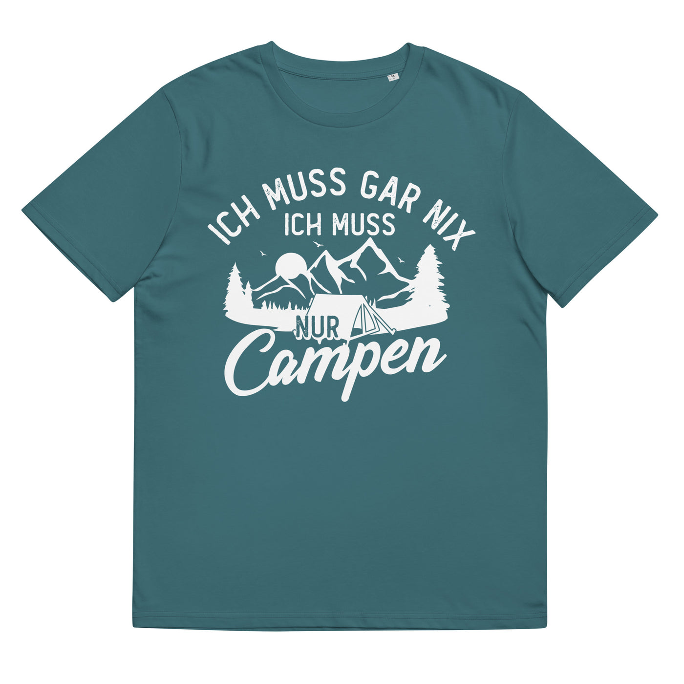 Ich muss gar nix, ich muss nur campen - Herren Premium Organic T-Shirt camping xxx yyy zzz Stargazer