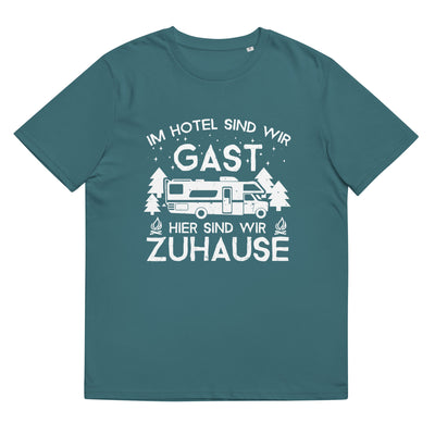 Im Hotel zu Gast - Hier zuhause - Herren Premium Organic T-Shirt camping xxx yyy zzz Stargazer