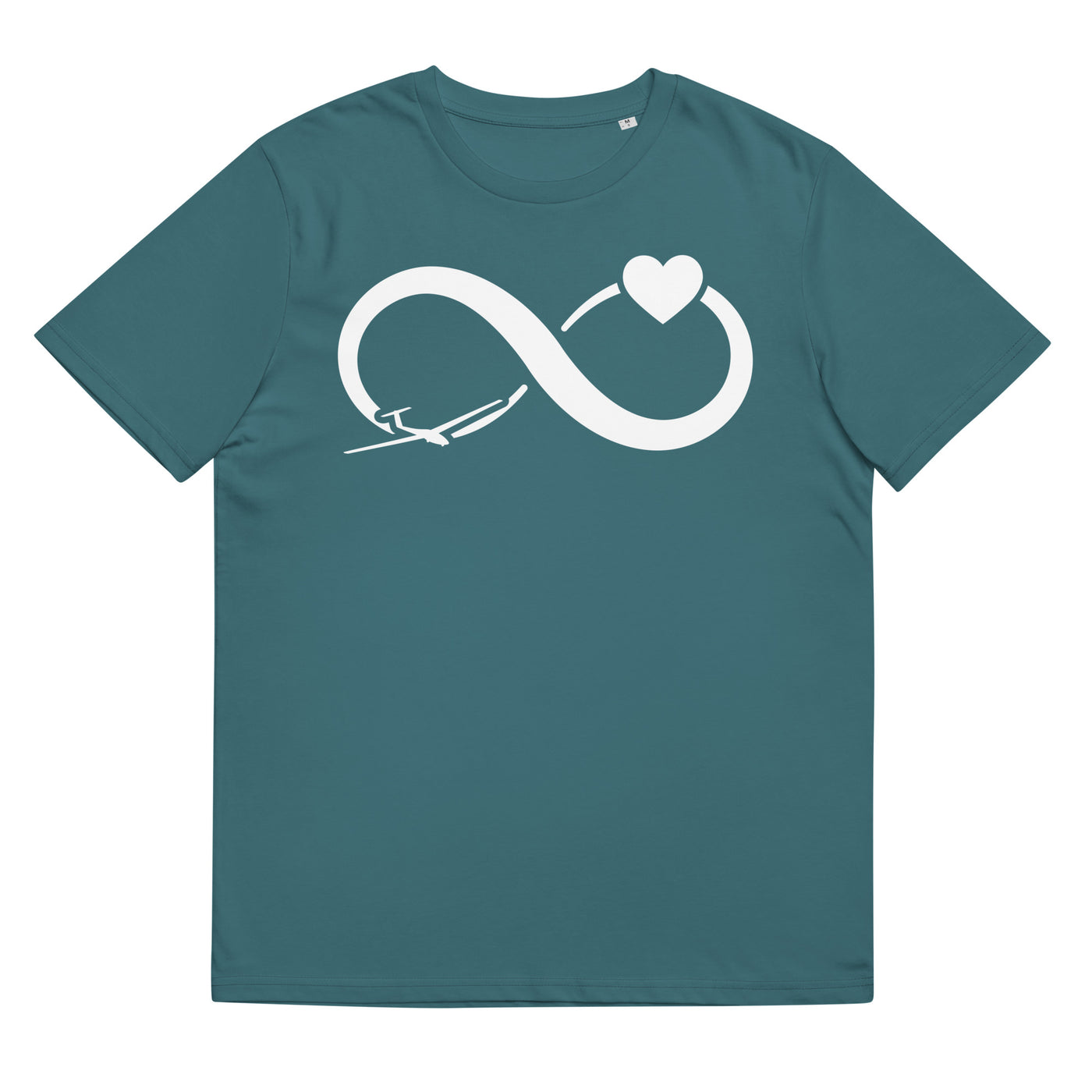 Infinity Heart and Sailplane - Herren Premium Organic T-Shirt berge xxx yyy zzz Stargazer