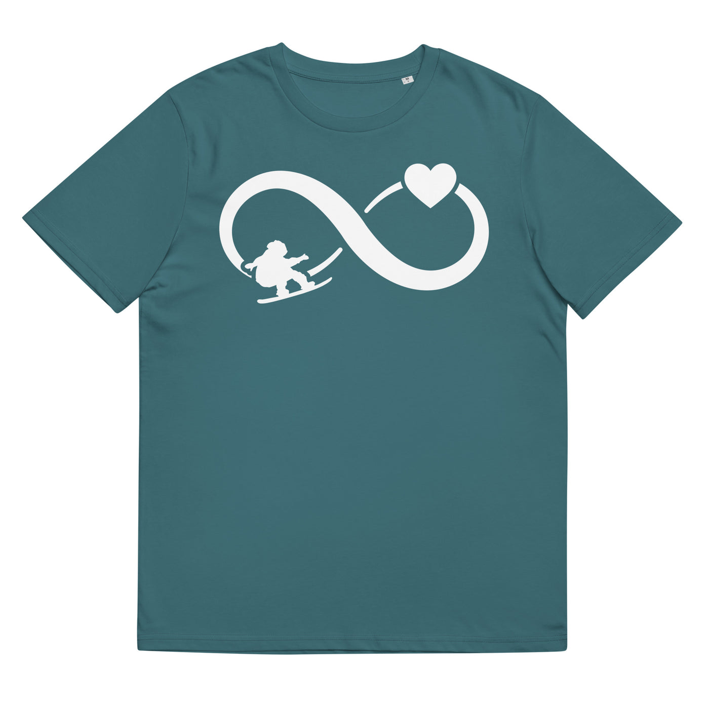 Infinity Heart and Snowboarding - Herren Premium Organic T-Shirt snowboarden xxx yyy zzz Stargazer