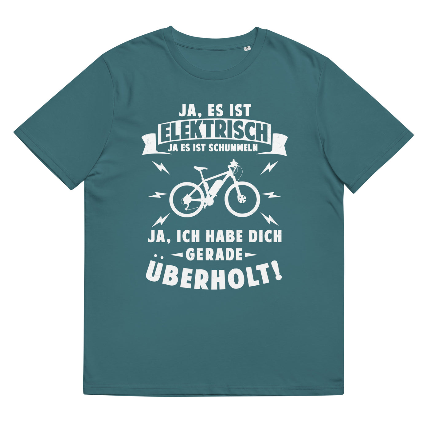 Ist elektrisch - Habe dich überholt - Herren Premium Organic T-Shirt e-bike xxx yyy zzz Stargazer