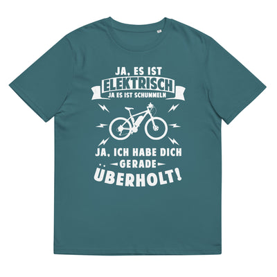 Ist elektrisch - Habe dich überholt - Herren Premium Organic T-Shirt e-bike xxx yyy zzz Stargazer