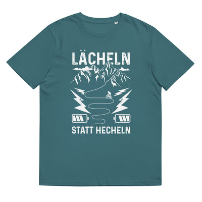 Lächeln statt hecheln - Herren Premium Organic T-Shirt e-bike xxx yyy zzz Stargazer