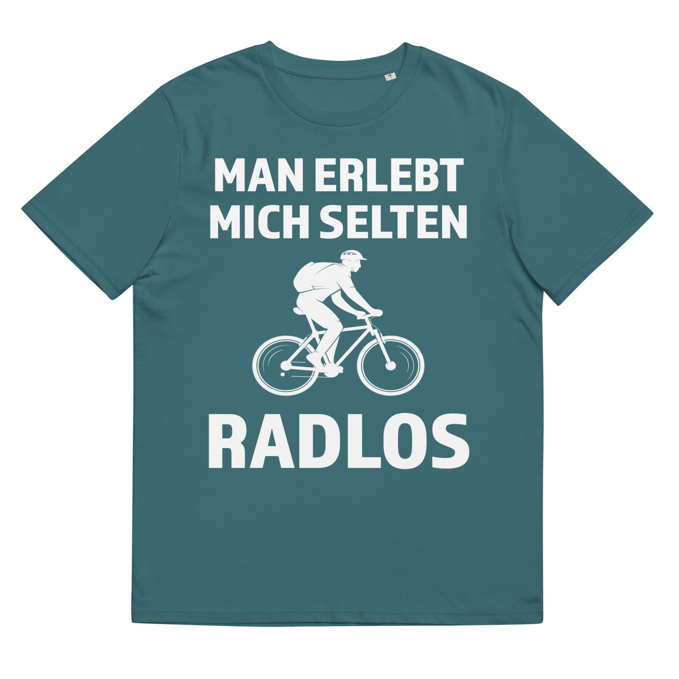 Man erlebt mich selten radlos - Herren Premium Organic T-Shirt fahrrad xxx yyy zzz Stargazer