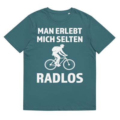 Man erlebt mich selten radlos - Herren Premium Organic T-Shirt fahrrad xxx yyy zzz Stargazer