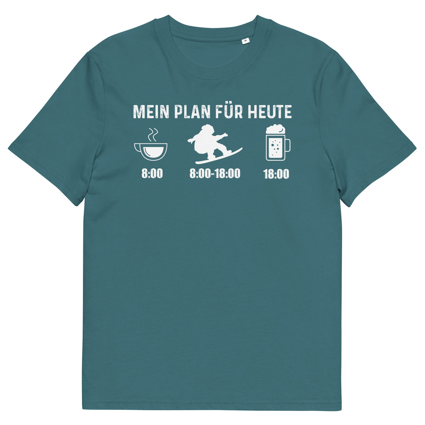 Mein Plan Für Heute - Herren Premium Organic T-Shirt snowboarden xxx yyy zzz Stargazer