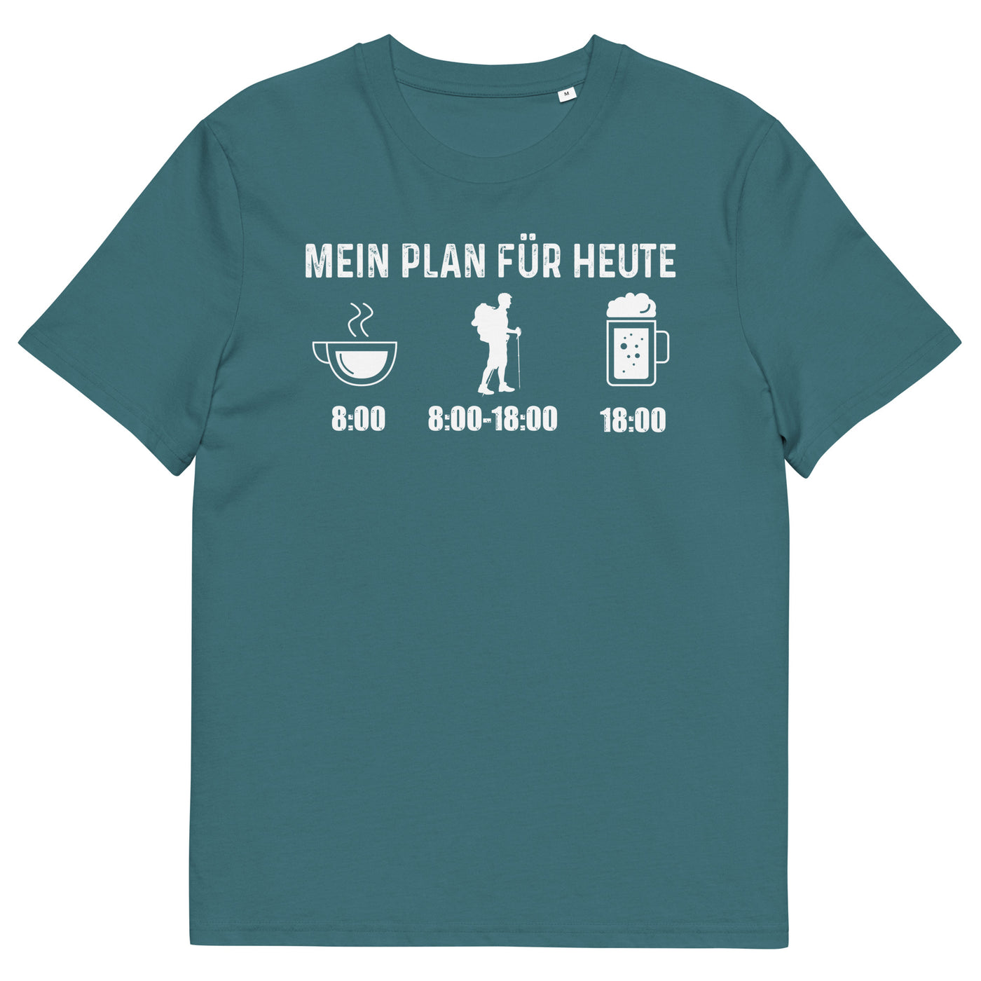 Mein Plan Für Heute - Herren Premium Organic T-Shirt wandern xxx yyy zzz Stargazer