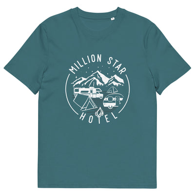 Million Star Hotel - Herren Premium Organic T-Shirt camping xxx yyy zzz Stargazer