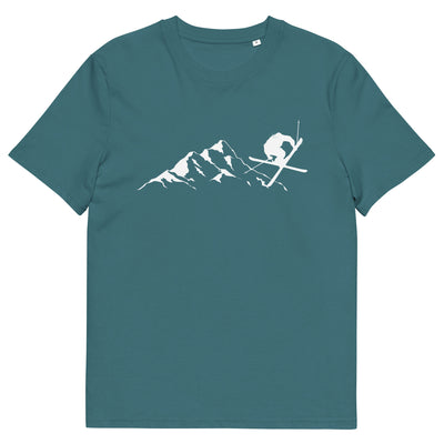 Berge - Skifahren - (15) - Herren Premium Organic T-Shirt klettern ski xxx yyy zzz Stargazer