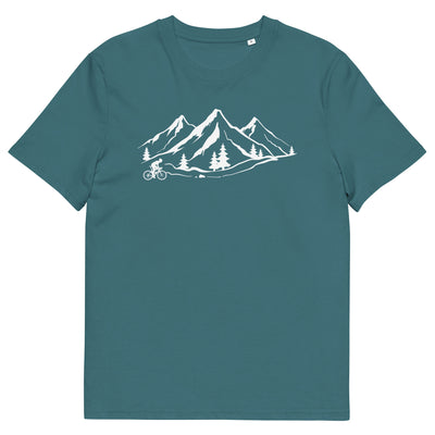 Berge 1 und Radfahren - Herren Premium Organic T-Shirt fahrrad xxx yyy zzz Stargazer