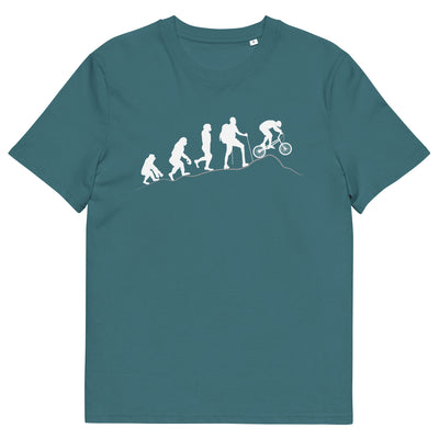 Mountainbike Evolution - (M) - Herren Premium Organic T-Shirt xxx yyy zzz Stargazer