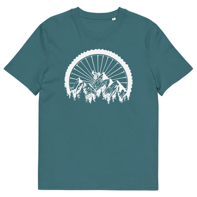 Mountainbike Geometrisch - (M) - Herren Premium Organic T-Shirt xxx yyy zzz Stargazer