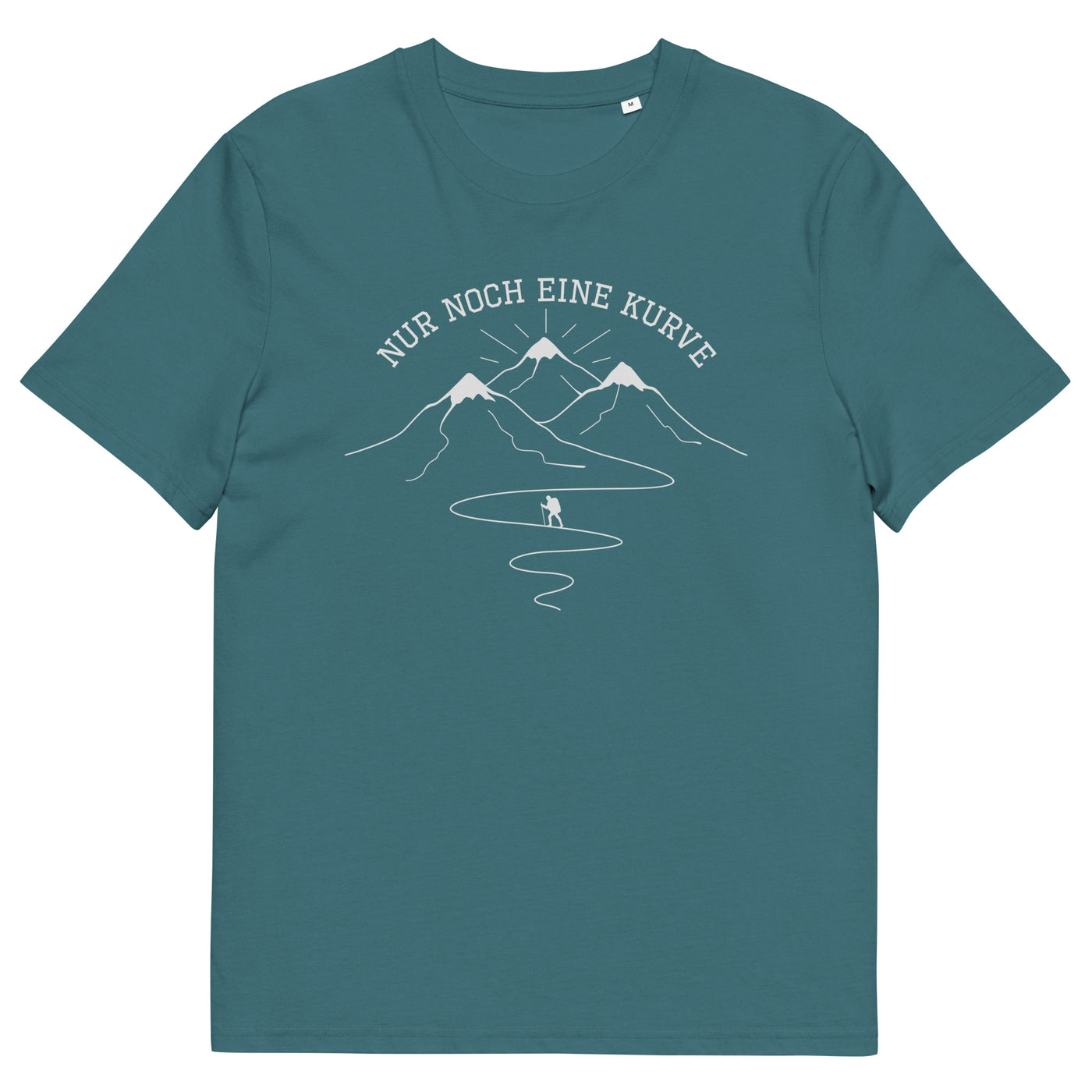 Nur noch eine Kurve - Herren Premium Organic T-Shirt berge wandern xxx yyy zzz Stargazer