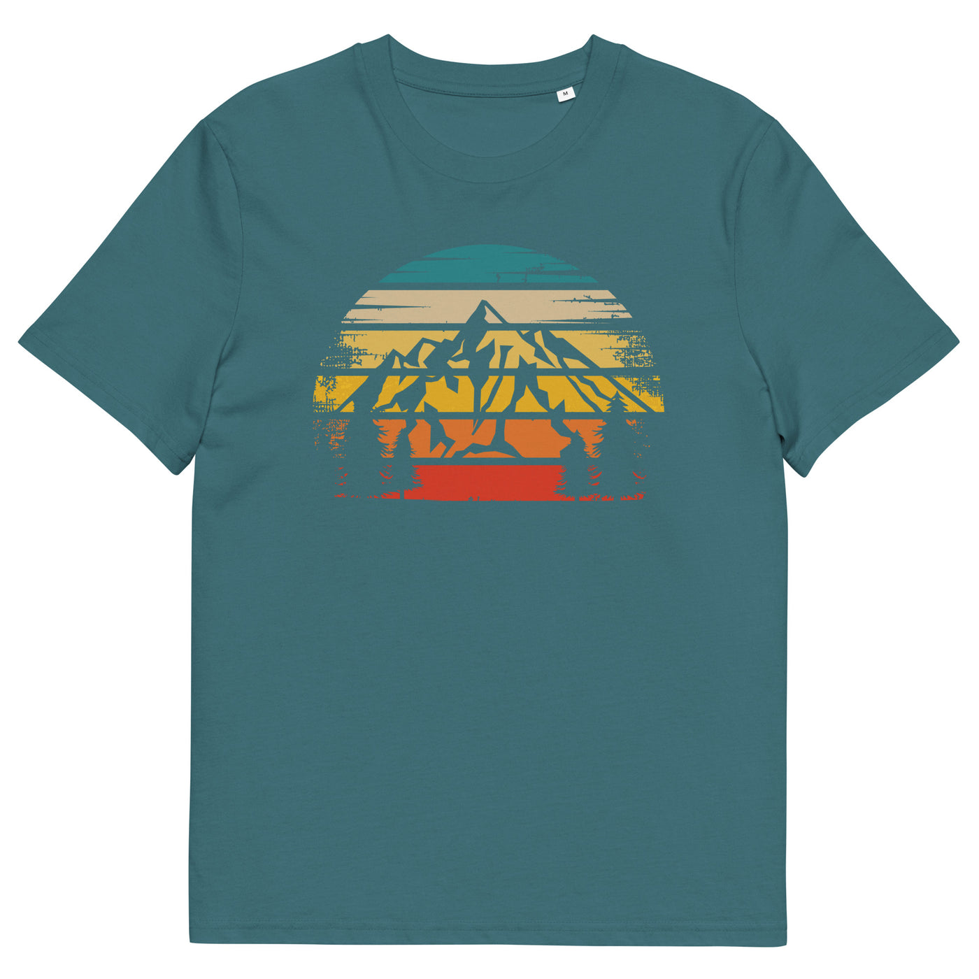 Retro Sonne und Berge - Herren Premium Organic T-Shirt berge xxx yyy zzz Stargazer