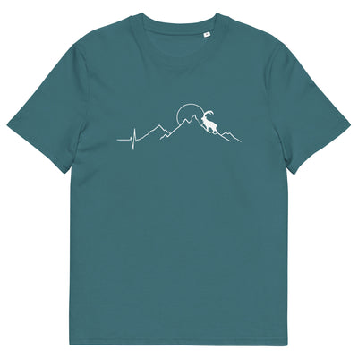 Steinbock und Berg - Herren Premium Organic T-Shirt berge wandern xxx yyy zzz Stargazer