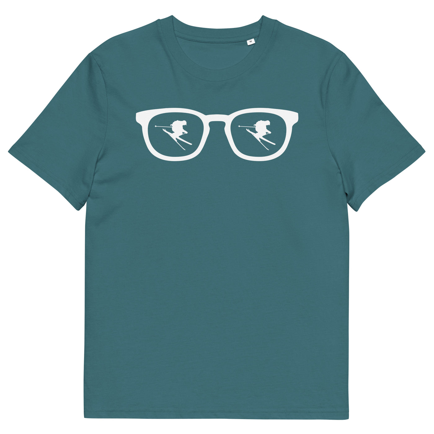 Sonnenbrille und Skifahren - Herren Premium Organic T-Shirt klettern ski xxx yyy zzz Stargazer