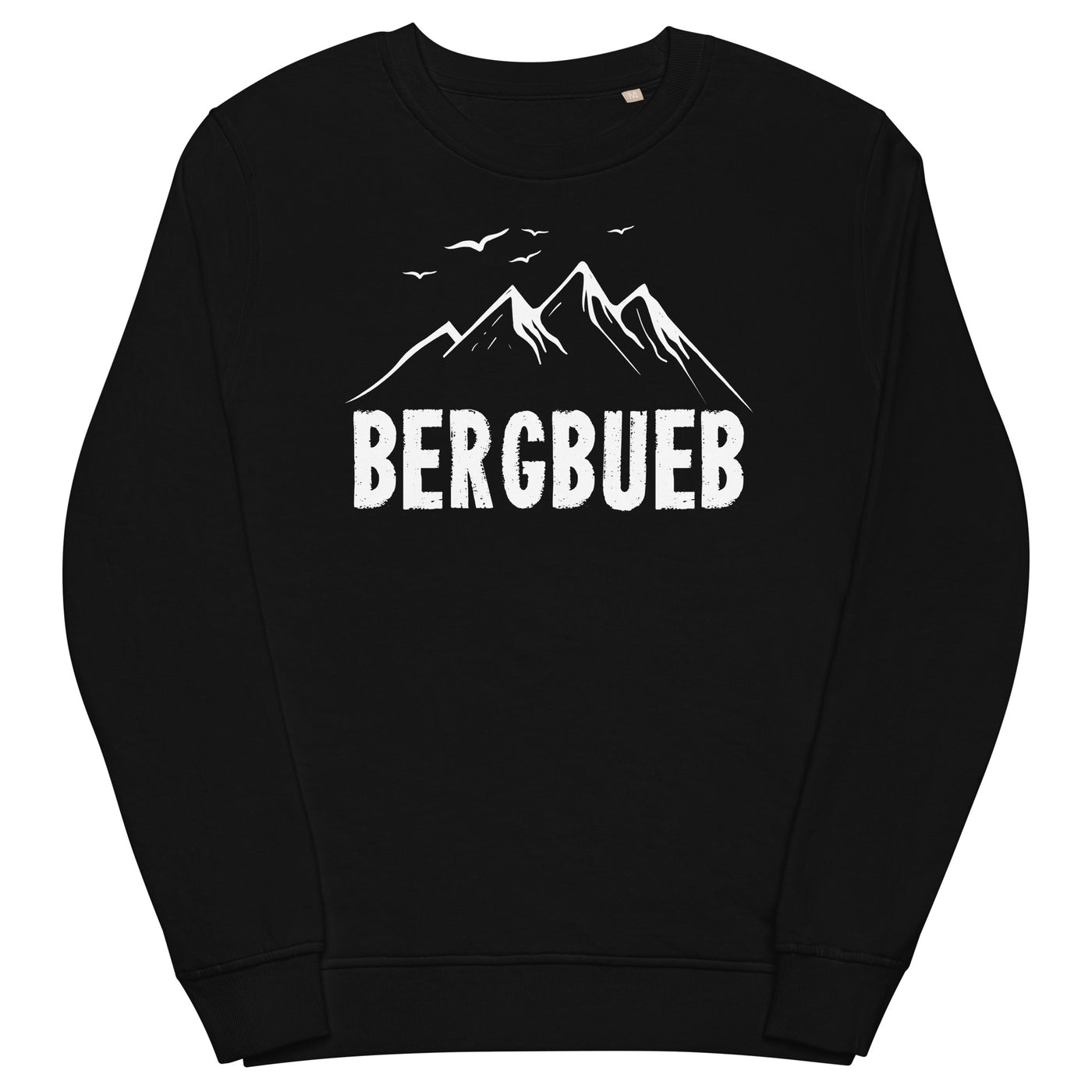 Bergbueb - Unisex Premium Organic Sweatshirt berge Schwarz