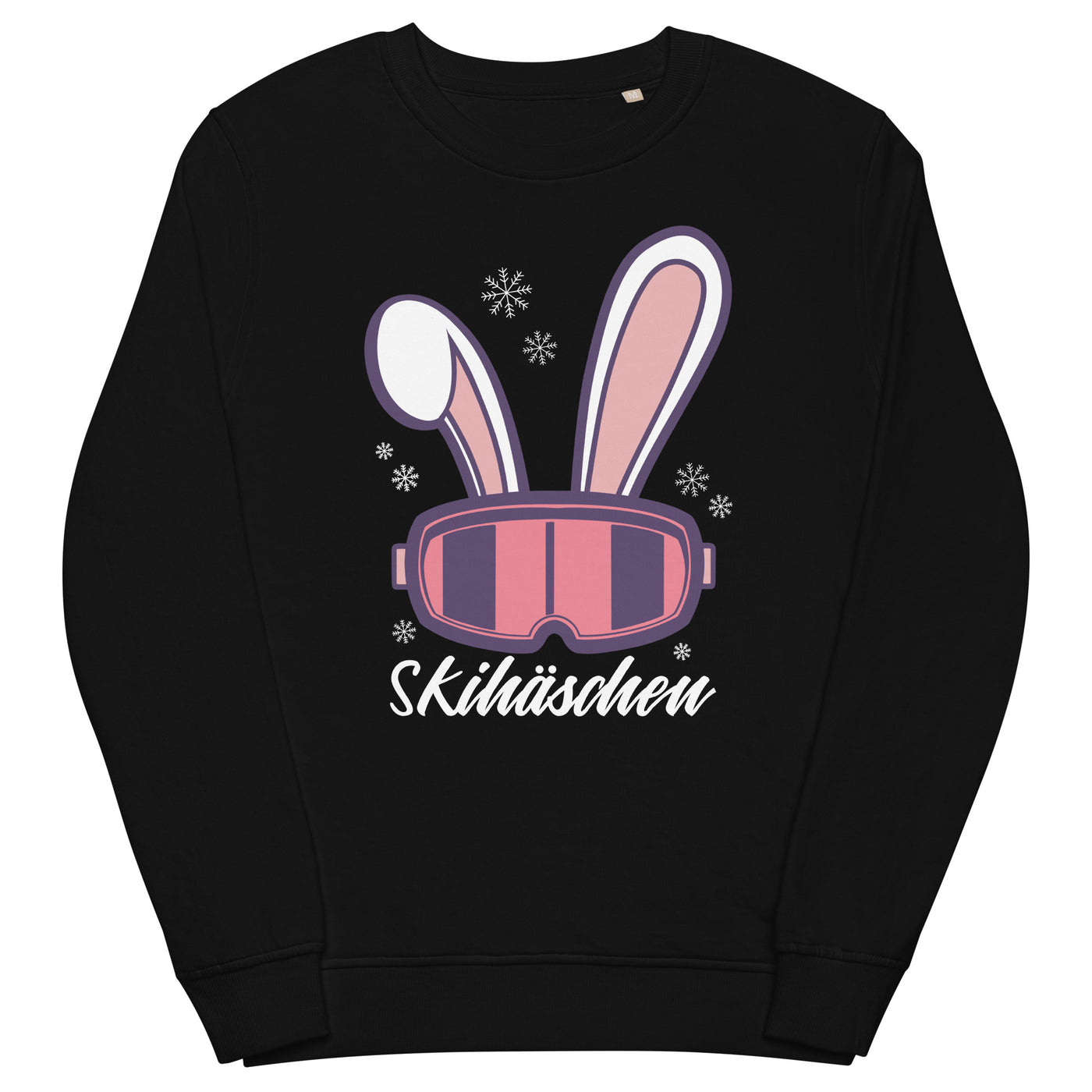 Skihäschen - (S.K) - Unisex Premium Organic Sweatshirt klettern Schwarz