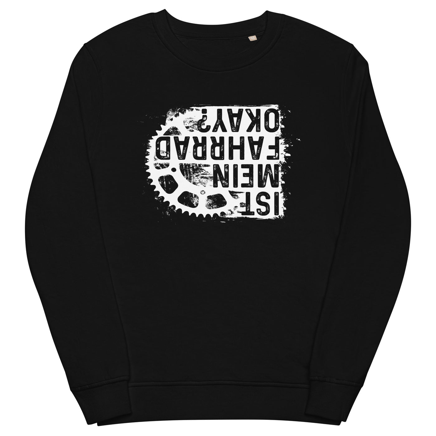 Ist mein Fahrrad okay - Unisex Premium Organic Sweatshirt fahrrad xxx yyy zzz Black