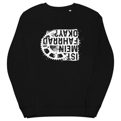 Ist mein Fahrrad okay - Unisex Premium Organic Sweatshirt fahrrad xxx yyy zzz Black