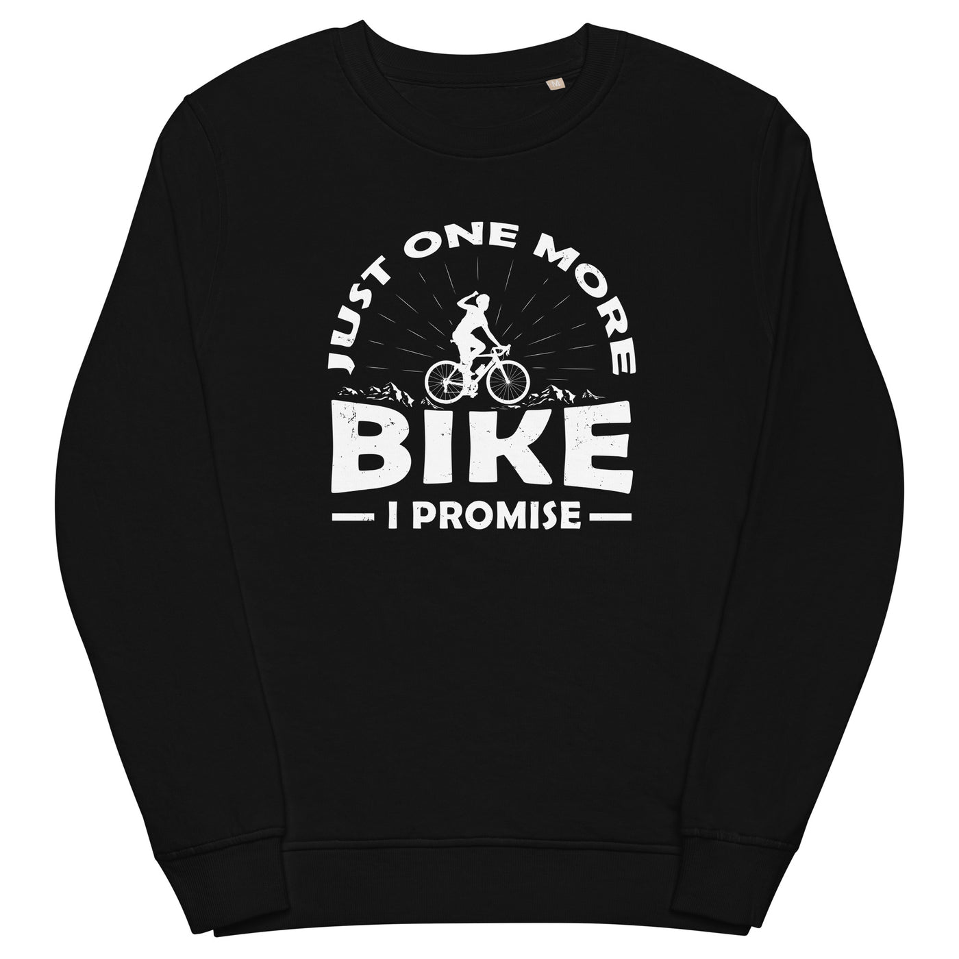 Just one more bike, i promise - Unisex Premium Organic Sweatshirt fahrrad xxx yyy zzz Black