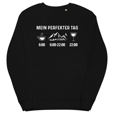 Mein Perfekter Tag - Unisex Premium Organic Sweatshirt berge xxx yyy zzz Black