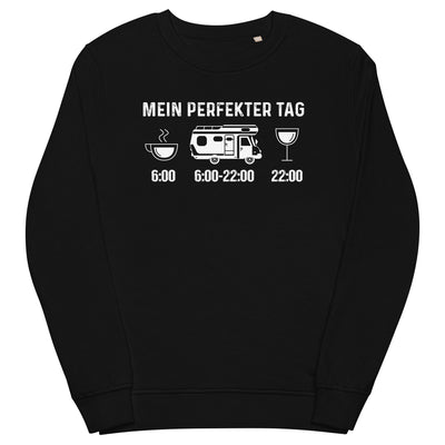 Mein Perfekter Tag - Unisex Premium Organic Sweatshirt camping xxx yyy zzz Black