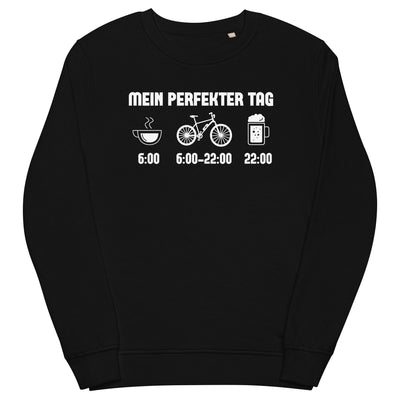 Mein Perfekter Tag - Unisex Premium Organic Sweatshirt e-bike xxx yyy zzz Black