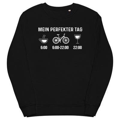 Mein Perfekter Tag - Unisex Premium Organic Sweatshirt fahrrad xxx yyy zzz Black