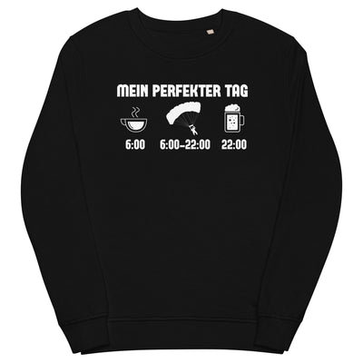 Mein Perfekter Tag 1 - Unisex Premium Organic Sweatshirt berge xxx yyy zzz Black