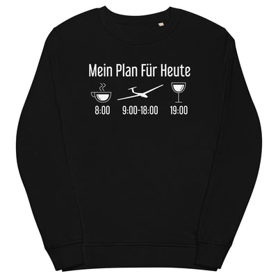 Mein Plan Für Heute - Unisex Premium Organic Sweatshirt berge xxx yyy zzz Black