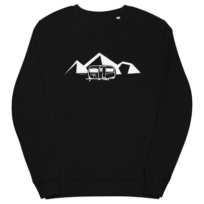 Berge - Camping Caravan - Unisex Premium Organic Sweatshirt camping xxx yyy zzz Black